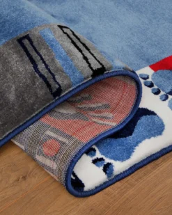 Kinderteppich Blau "Hand&Feet" WECONhome