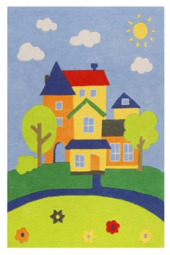 Kinderteppich Bunt