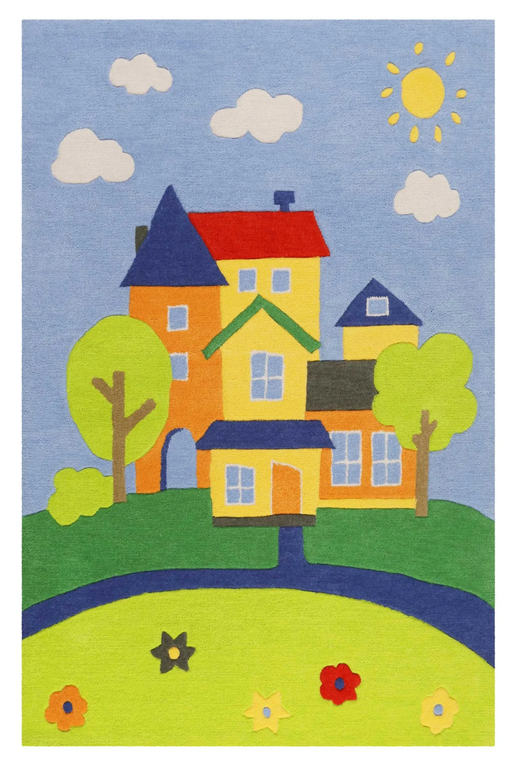 Kinderteppich Bunt "Villakulla" Smart Kids
