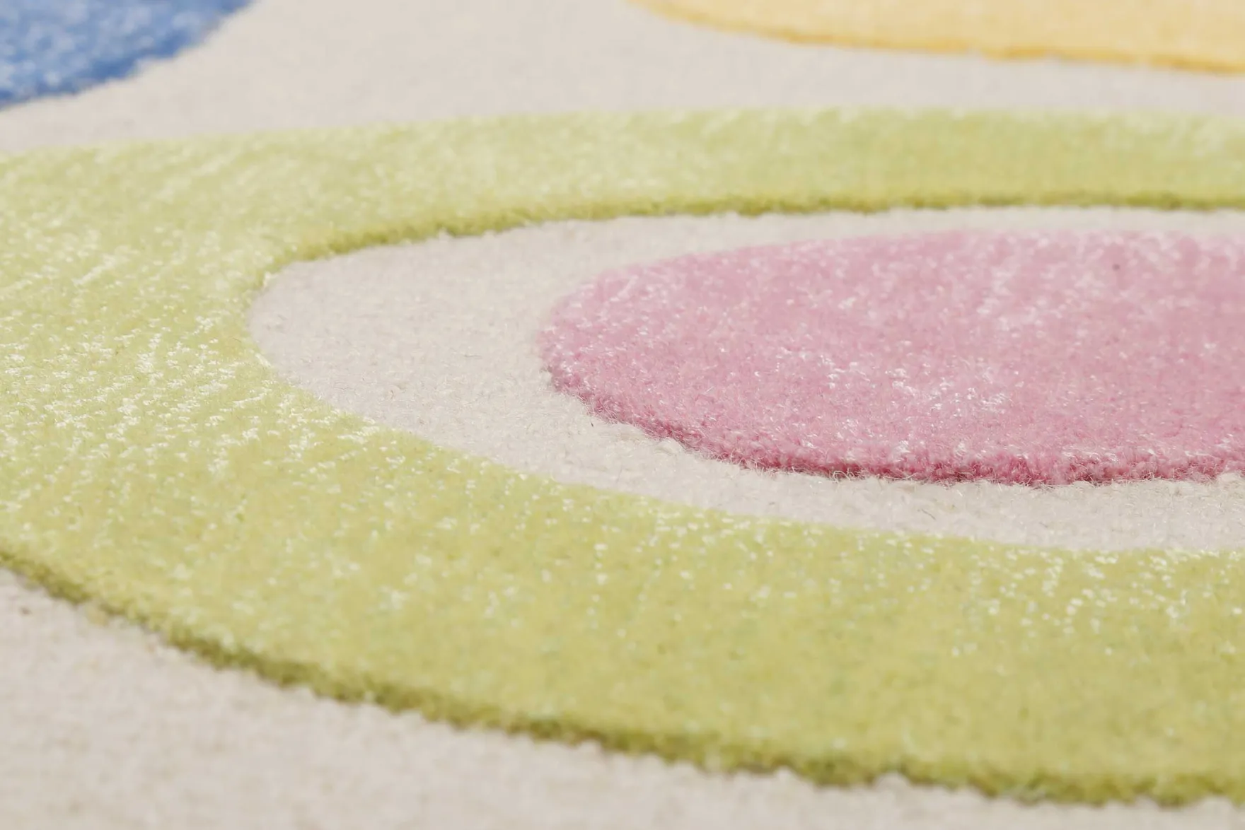 Kinderteppich Creme Bunt "Kimi" Smart Kids