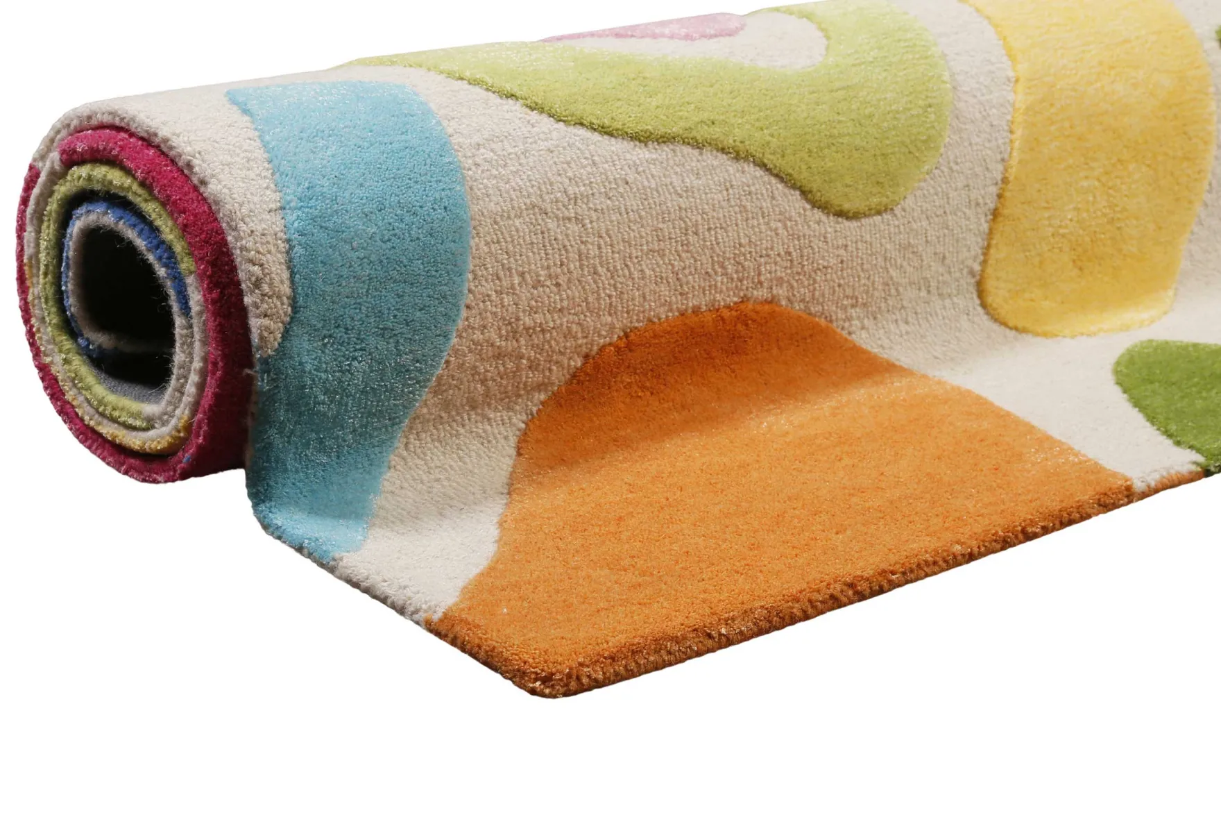 Kinderteppich Creme Bunt "Kimi" Smart Kids