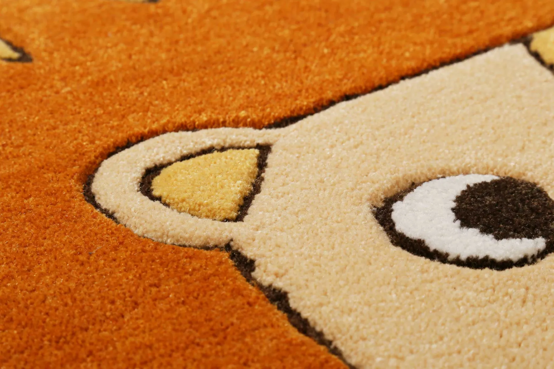 Kinderteppich Orange "Linus" Smart Kids