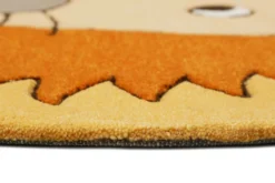 Kinderteppich Orange