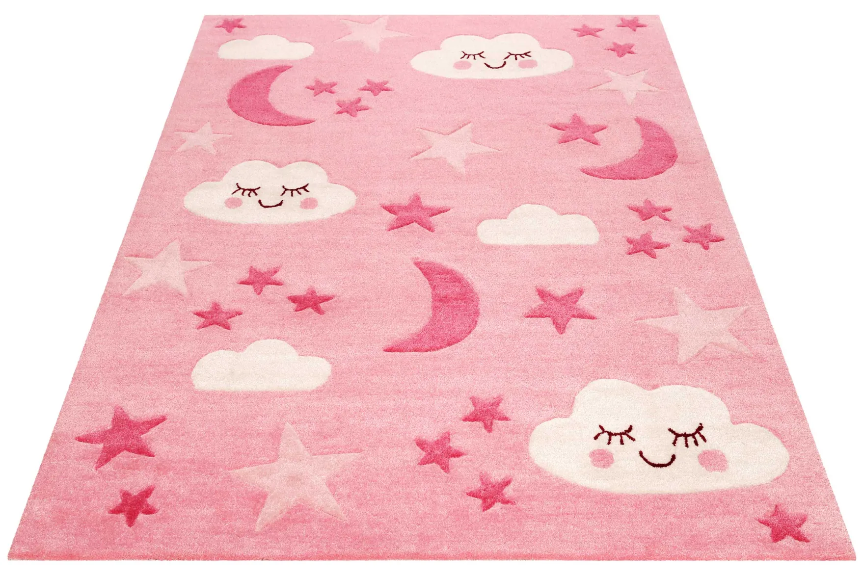Kinderteppich Rosa "LaLeLu" Smart Kids