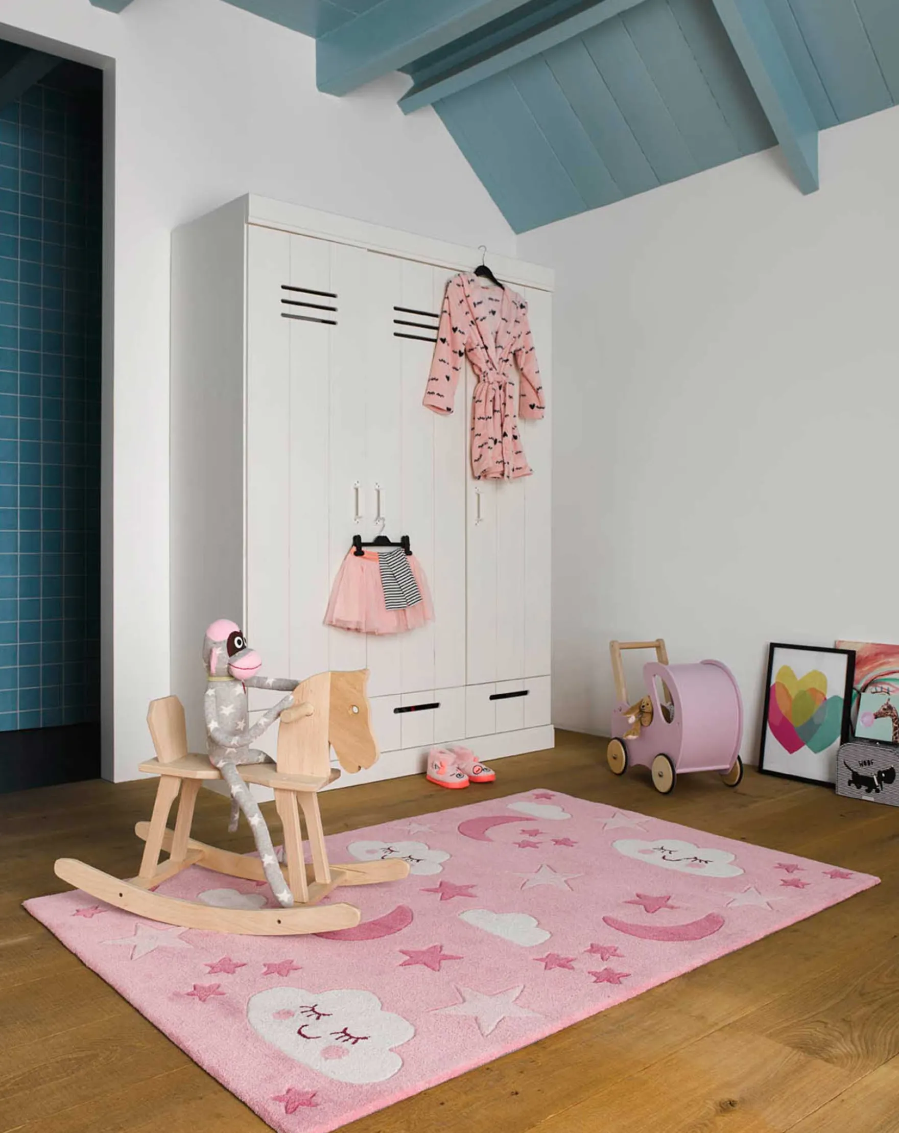 Kinderteppich Rosa "LaLeLu" Smart Kids