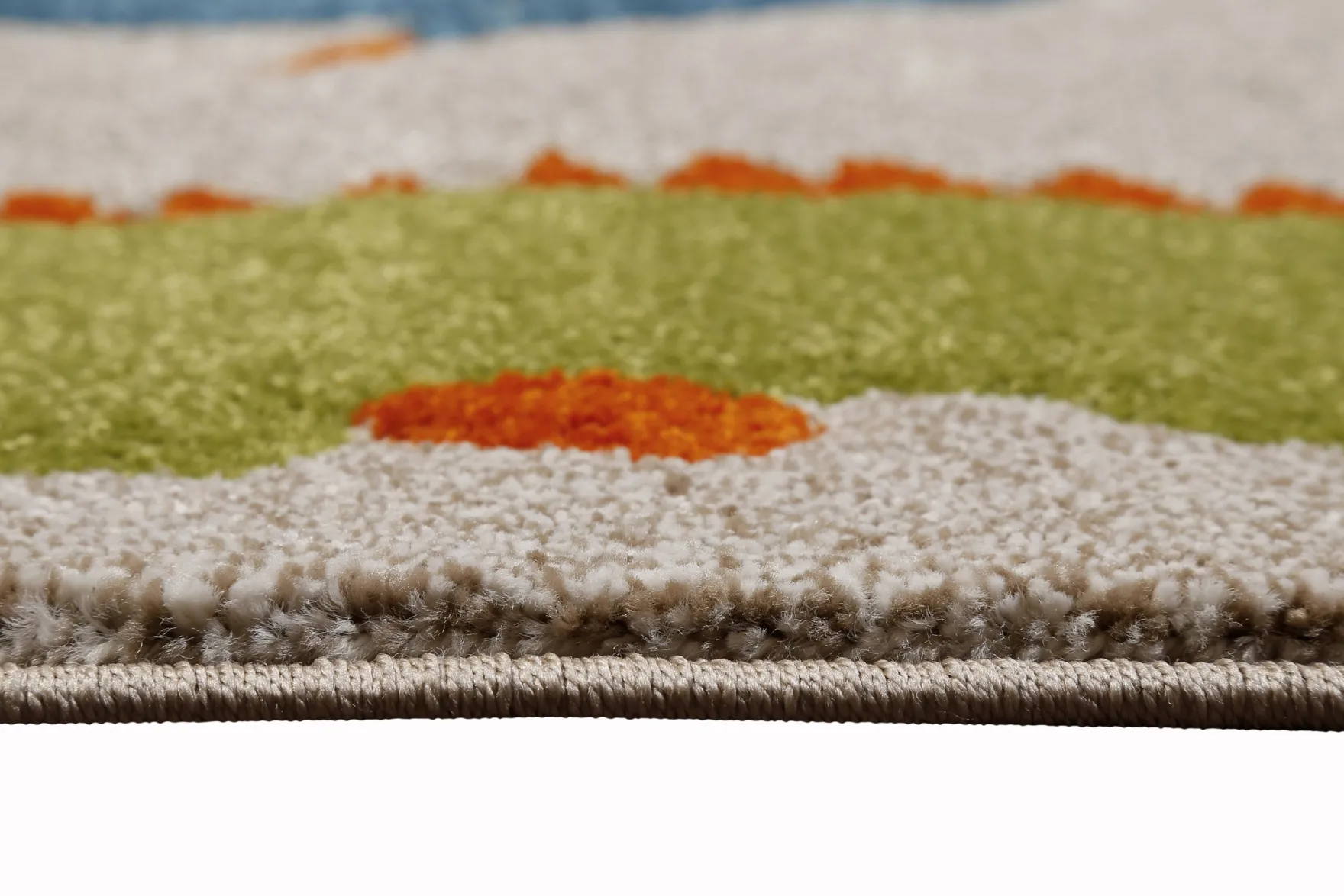 Kinderteppich Sand Beige meliert "Benny & Friends" Smart Kids