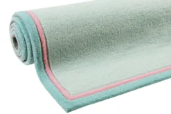 Kinderteppich Türkis