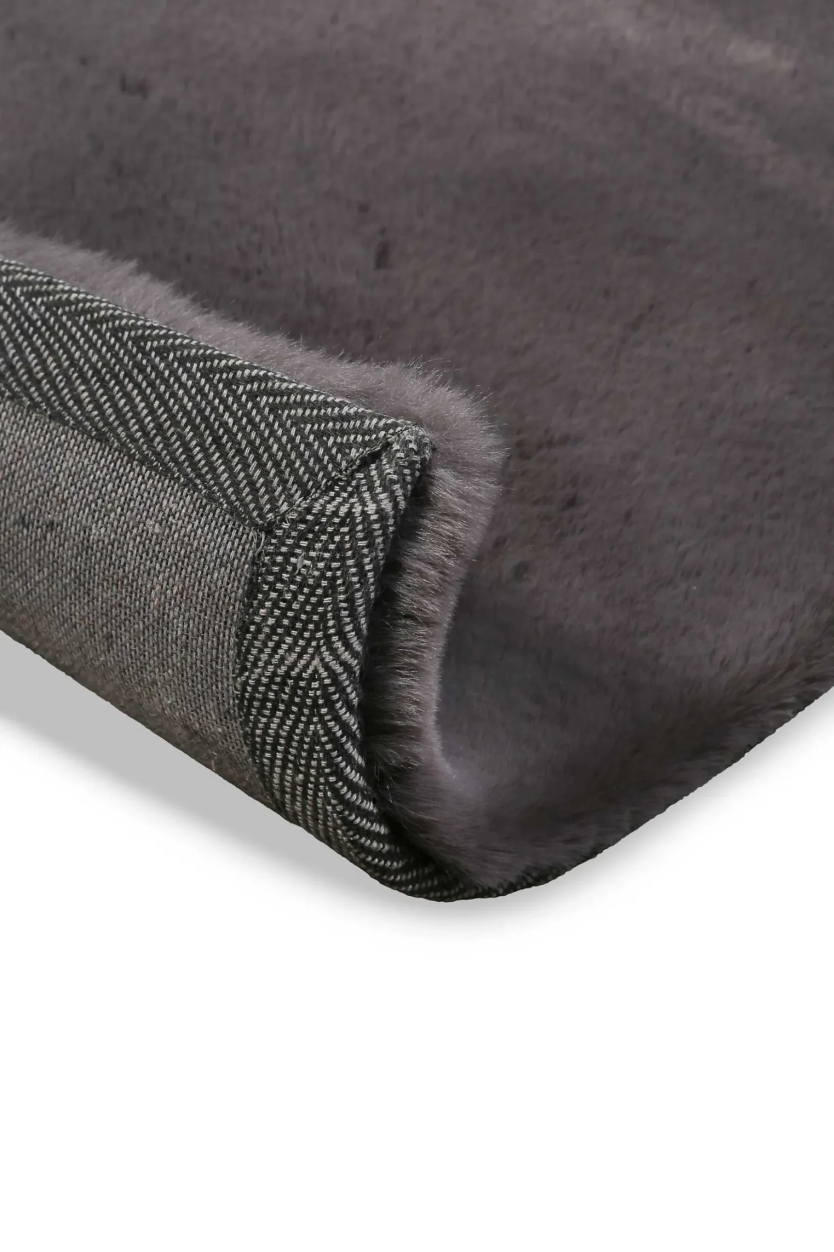 Kunstfell Teppich Anthrazit flauschig und weich "Anna" WECONhome Basics