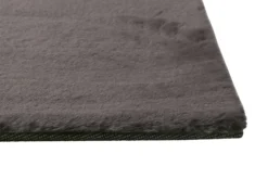 Kunstfell Teppich Anthrazit flauschig und weich "Anna" WECONhome Basics