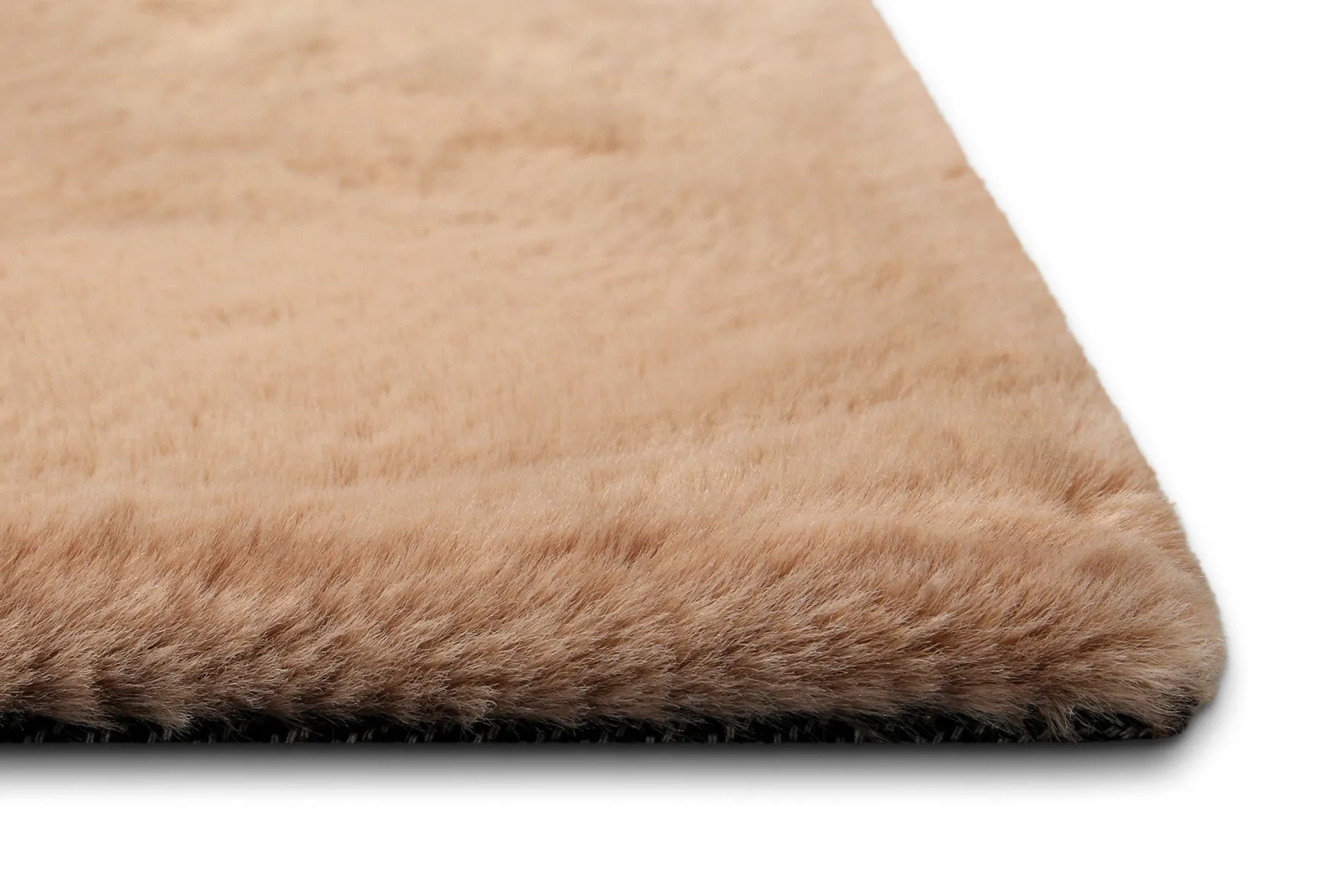 Kunstfell Teppich Apricot flauschig und weich "Anna" WECONhome Basics