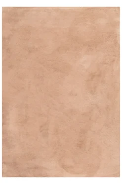 Kunstfell Teppich Apricot flauschig und weich