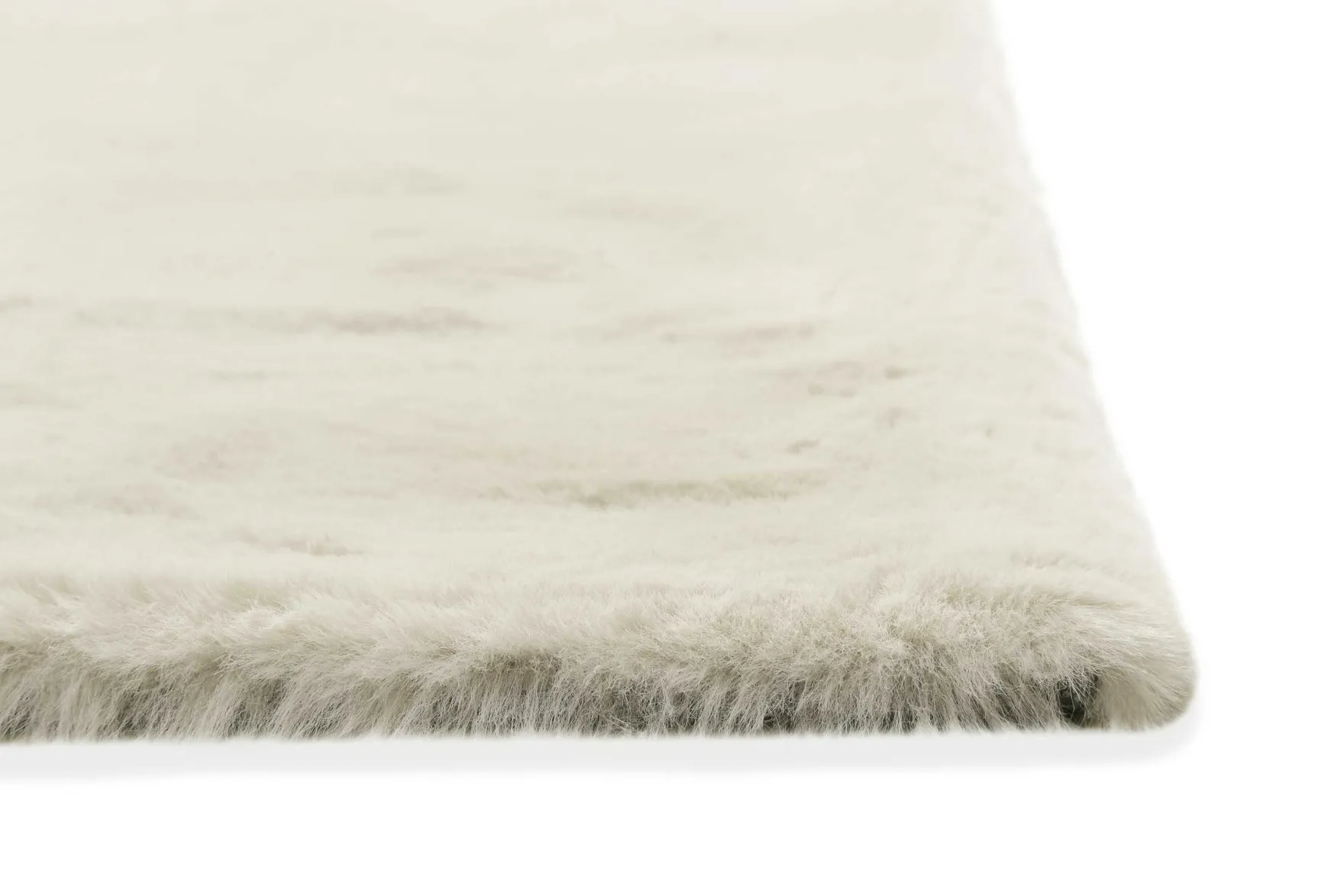 Kunstfell Teppich Creme Beige flauschig und weich "Anna" WECONhome Basics