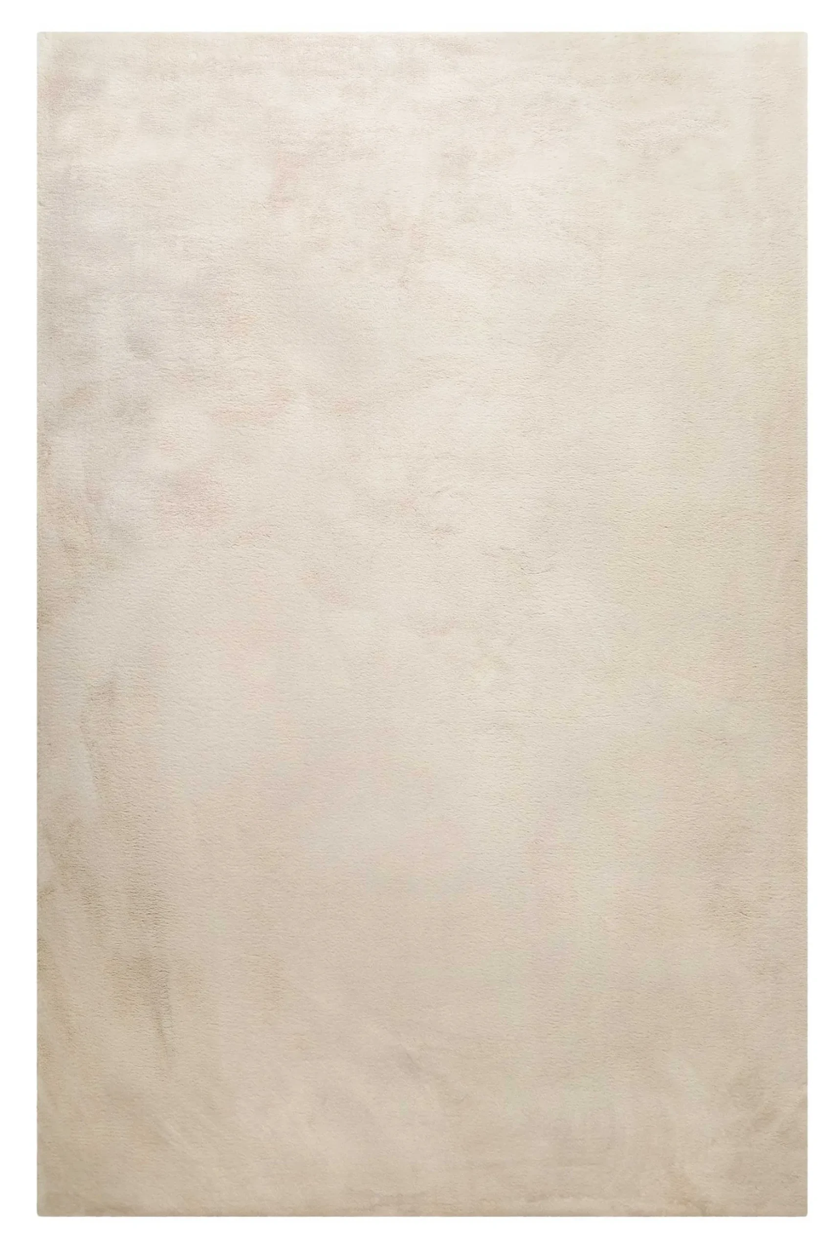 Kunstfell Teppich Creme Beige kuschelig & flauschig "Vita" Homie Living