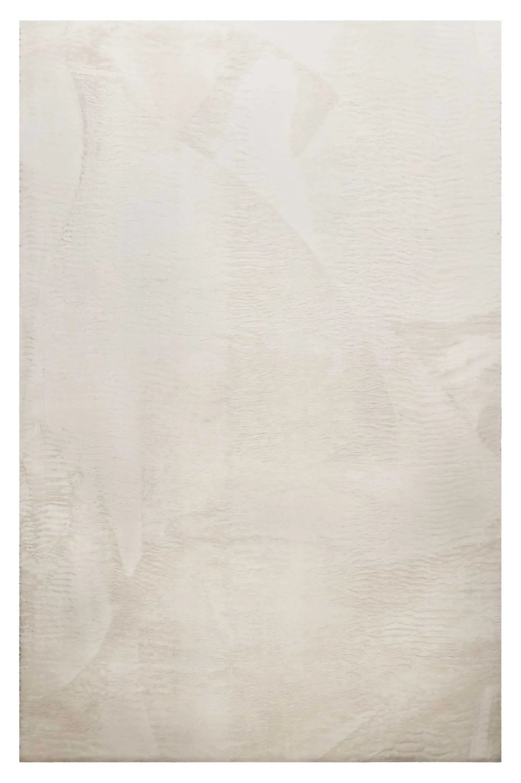 Kunstfell Teppich Creme Beige soft & weich "Villa Rosso" Homie Living