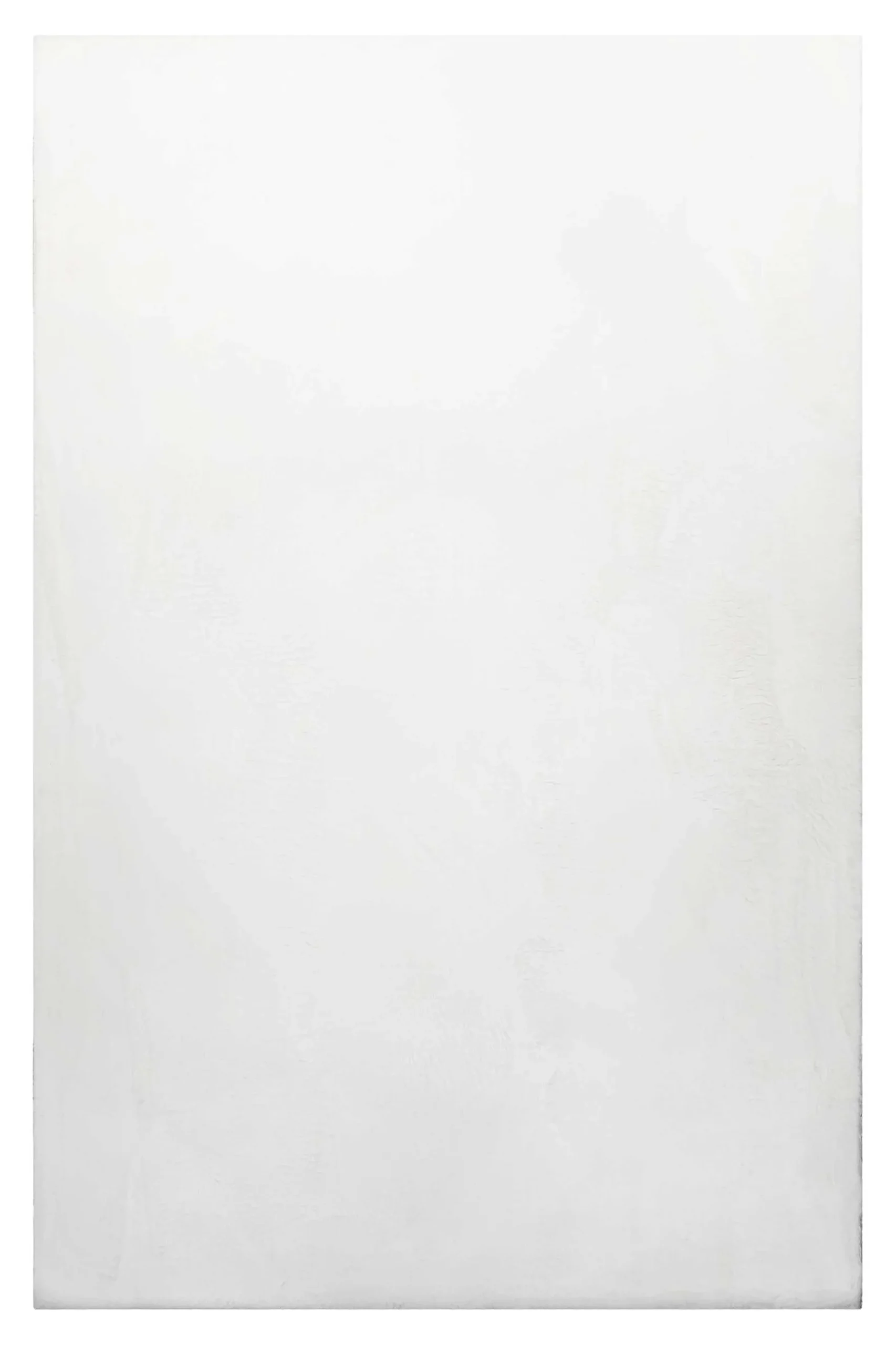 Kunstfell Teppich Creme Weiß soft & weich "Villa Rosso" Homie Living
