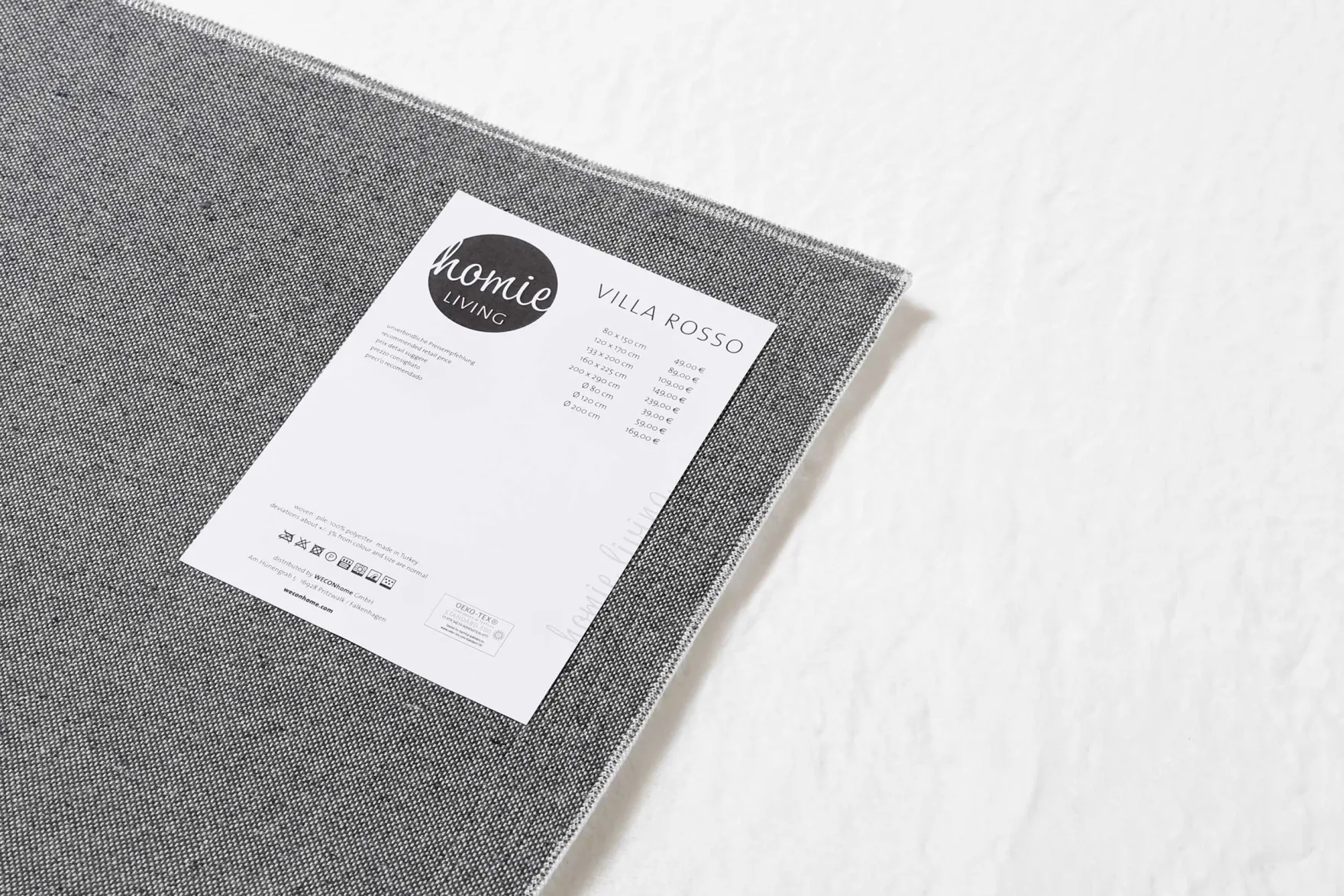 Kunstfell Teppich Creme Weiß soft & weich "Villa Rosso" Homie Living