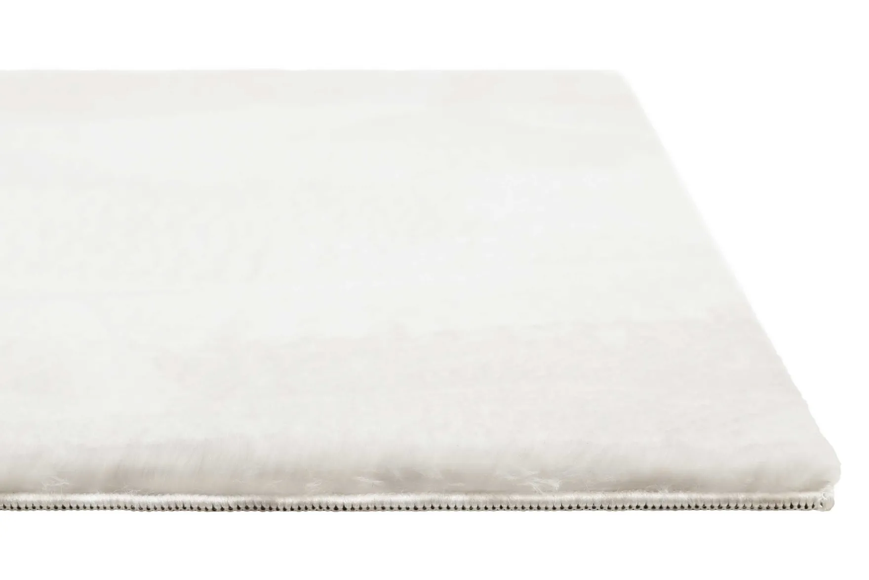 Kunstfell Teppich Creme Weiß soft & weich "Villa Rosso" Homie Living