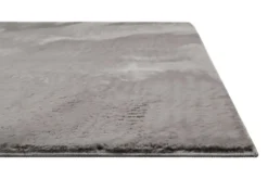 Kunstfell Teppich Grau Anthrazit soft & weich 