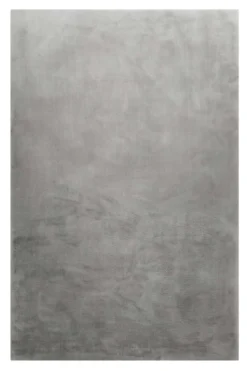 Kunstfell Teppich Grau kuschelig & flauschig 