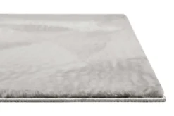Kunstfell Teppich Hellgrau soft & weich 
