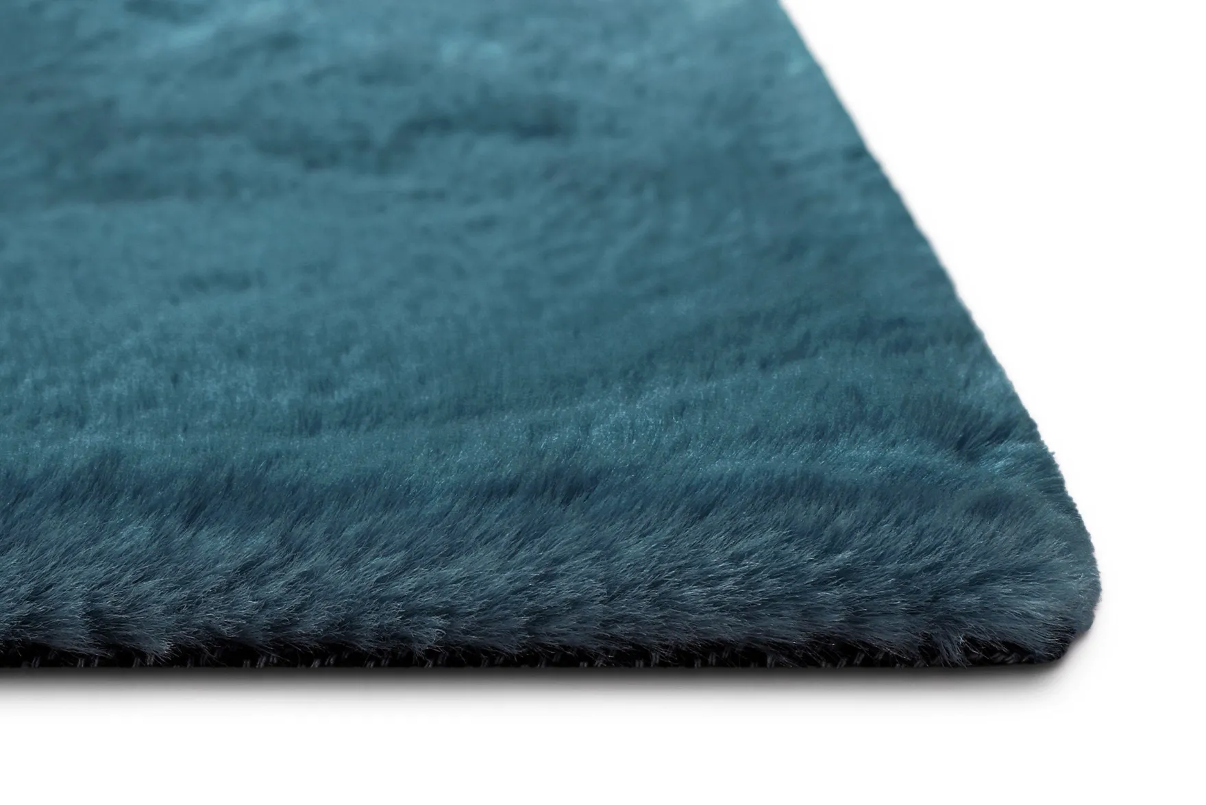 Kunstfell Teppich Petrol flauschig und weich "Anna" WECONhome Basics