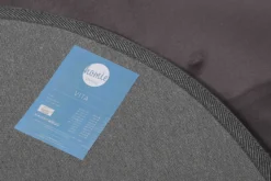 Kunstfell Teppich Rund Anthrazit kuschelig & flauschig 