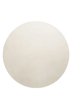 Kunstfell Teppich Rund Creme Beige soft & weich