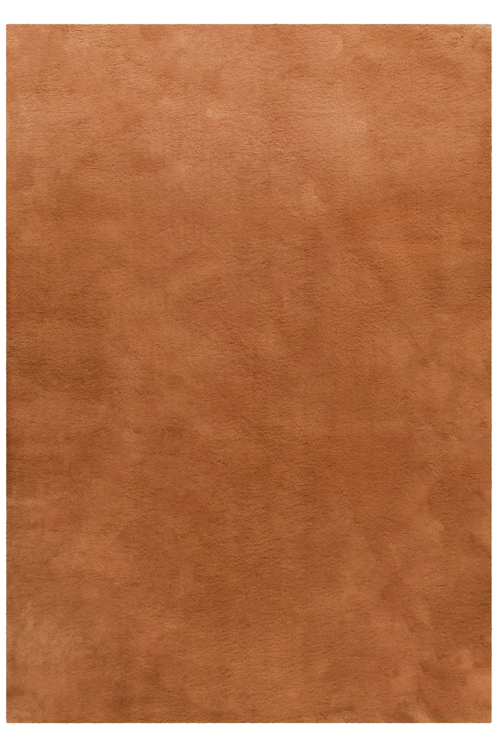 Kunstfell Teppich Terracotta flauschig und weich "Anna" WECONhome Basics