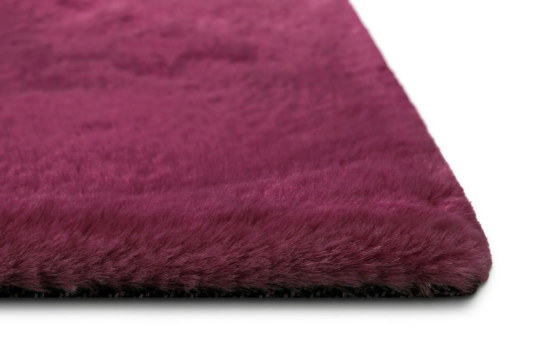 Kunstfell Teppich Violett flauschig und weich "Anna" WECONhome Basics