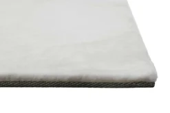 Kunstfell Teppich Weiß flauschig und weich