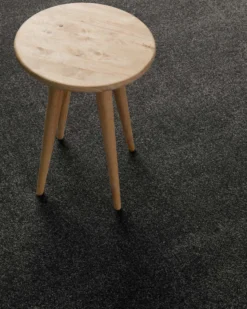 Kurzflorteppich Anthrazit Grau 