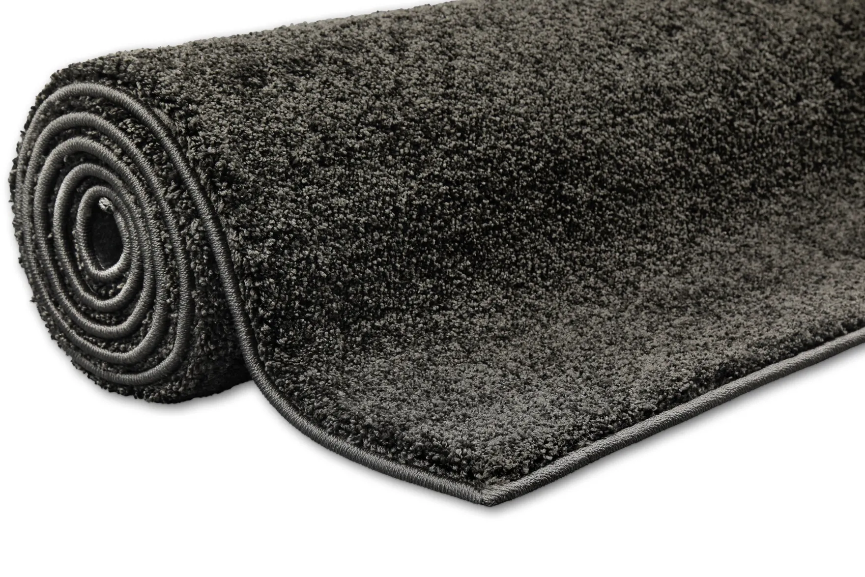 Kurzflorteppich Anthrazit "Wogh" WECONhome