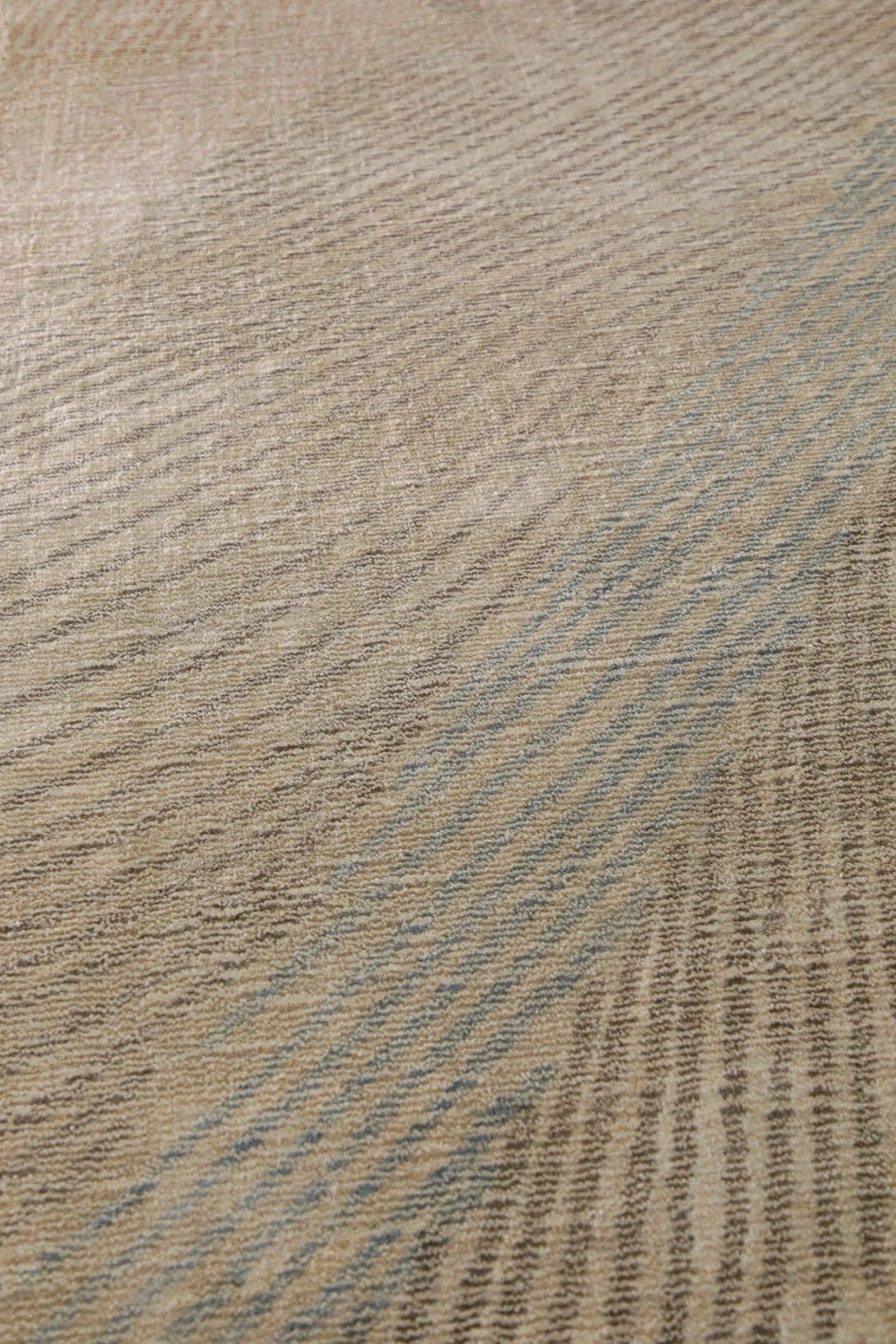 Kurzflorteppich Beige aus Viskose & Schurwolle "Skai" WECONhome