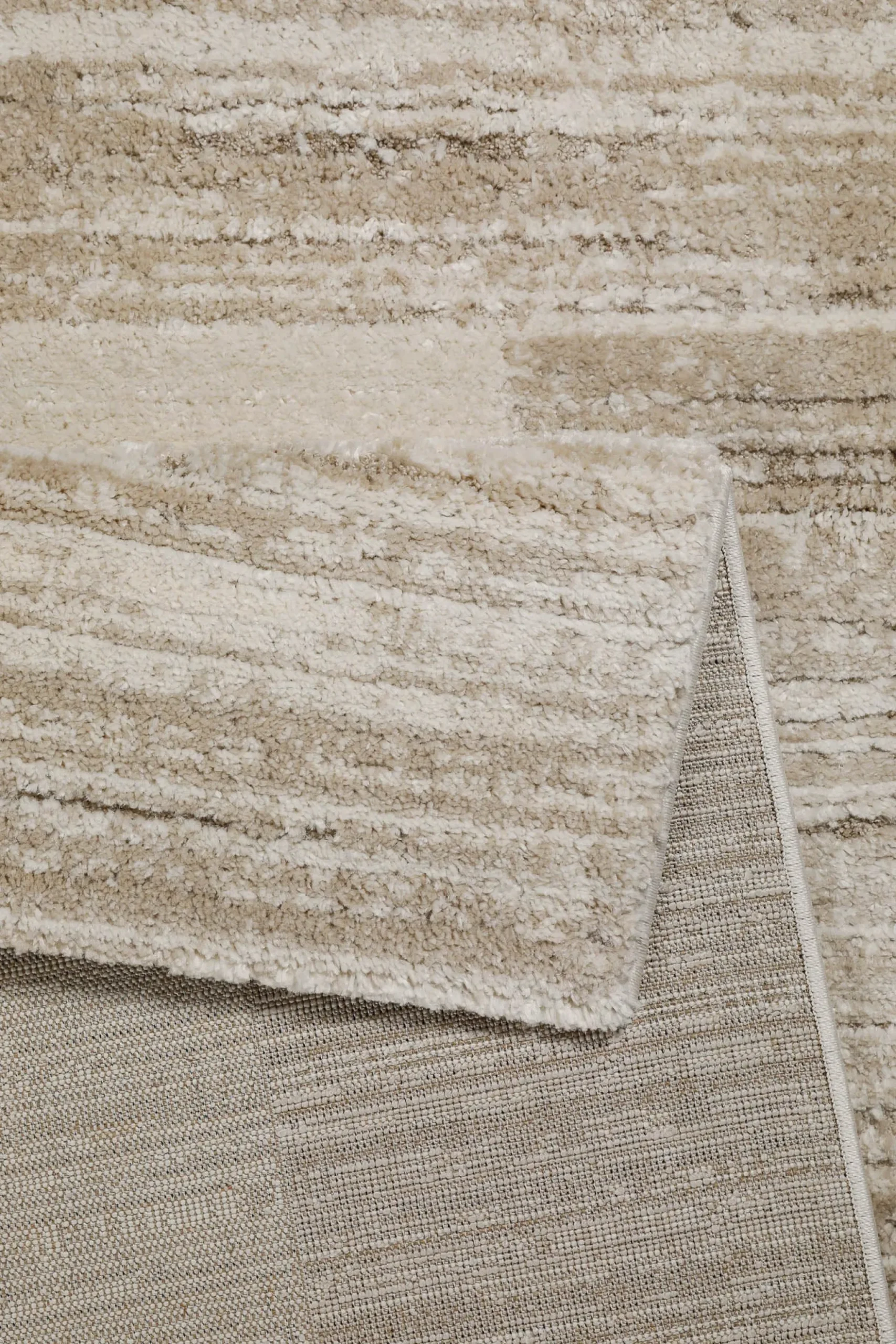 Kurzflor Teppich Creme Beige "Thorben" WECONhome