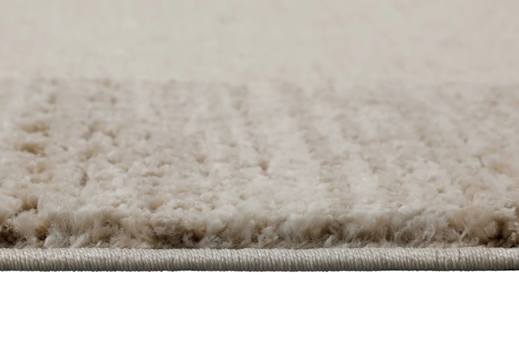 Kurzflor Teppich Creme Beige "Thorben" WECONhome