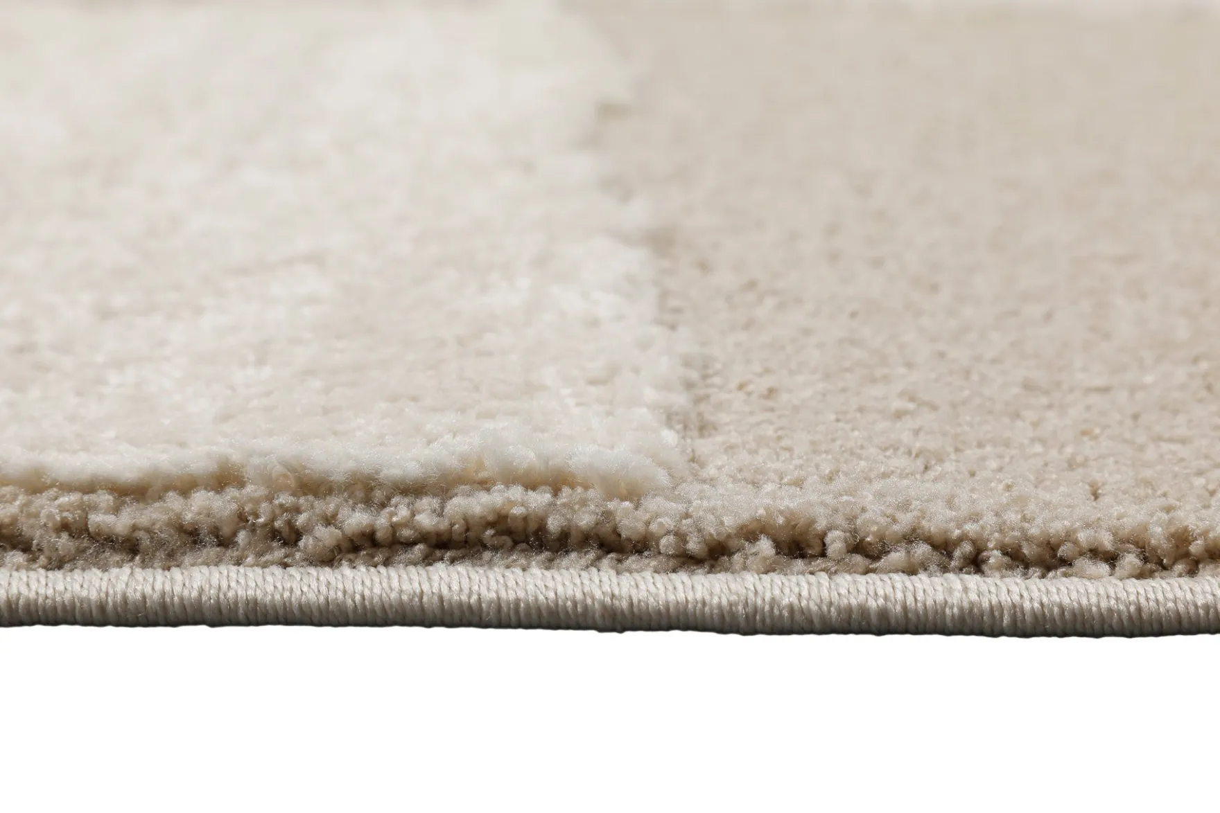 Kurzflor Teppich Creme Beige "Ingvar" WECONhome