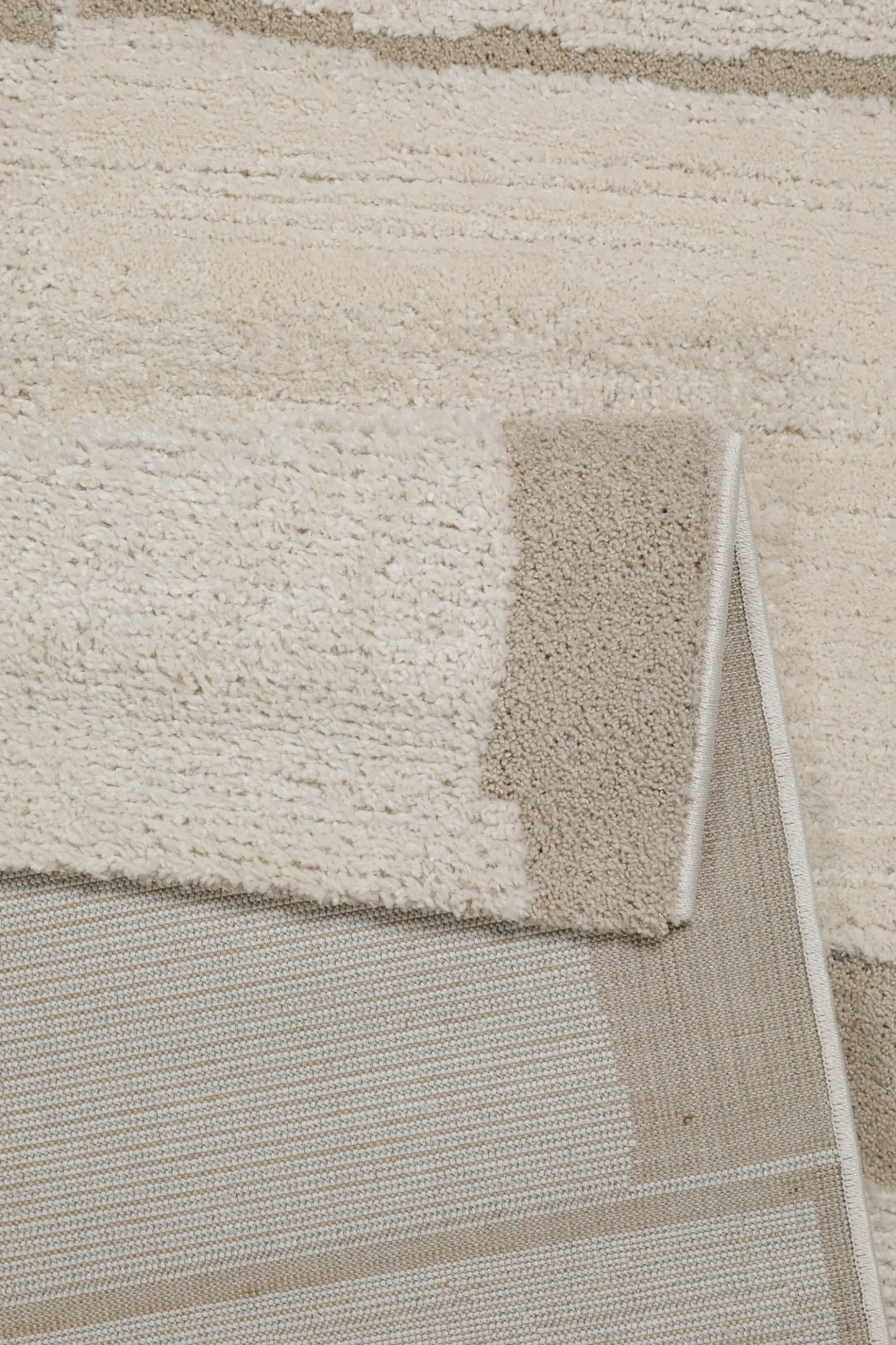 Kurzflor Teppich Creme Beige "Ingvar" WECONhome