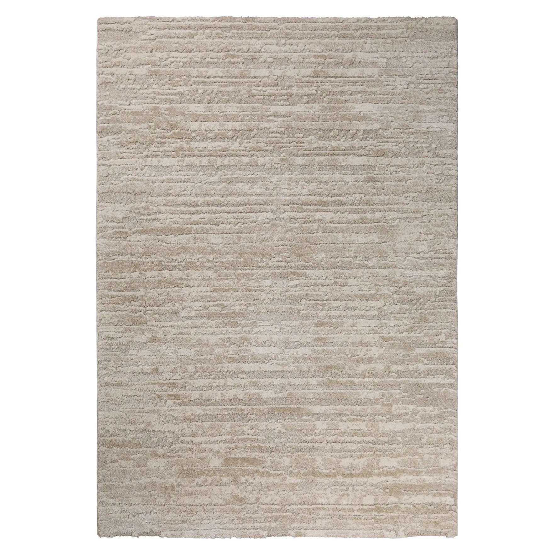 Kurzflor Teppich Creme Beige "Peer" WECONhome
