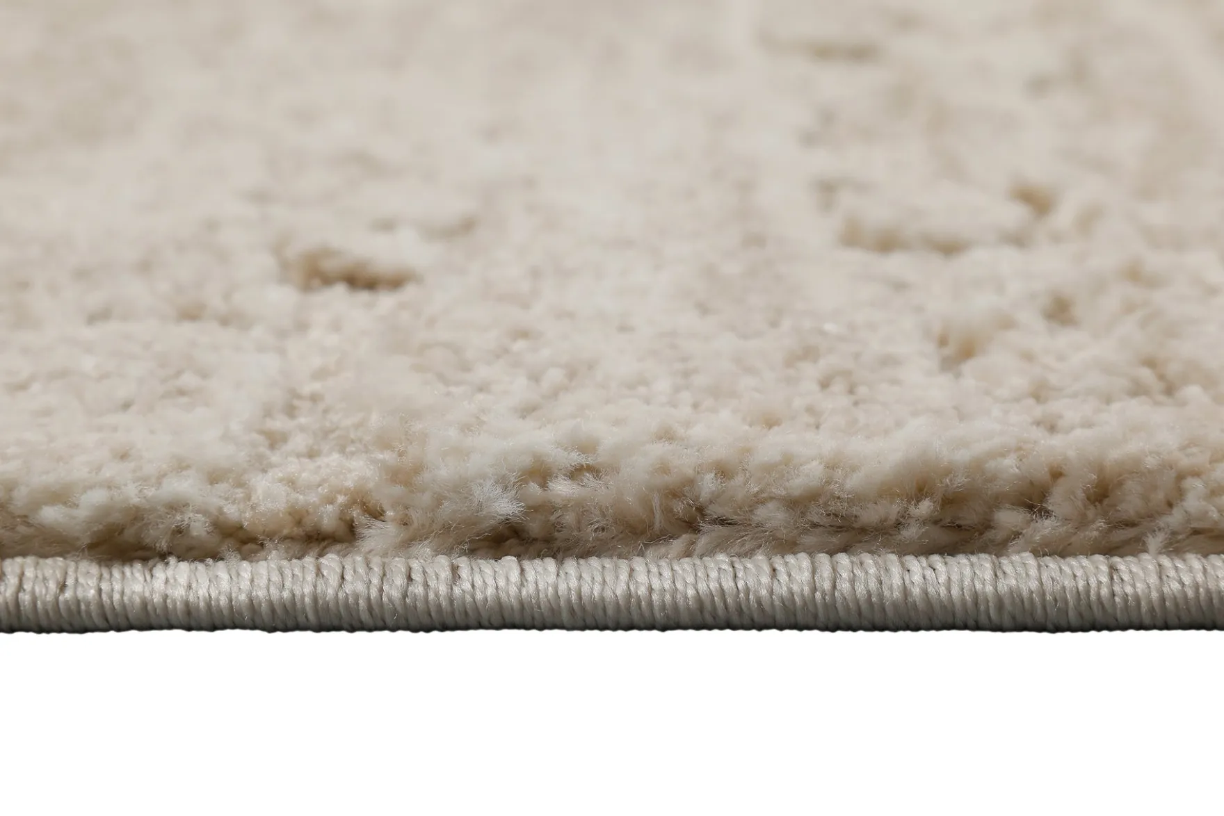 Kurzflor Teppich Creme Beige "Peer" WECONhome
