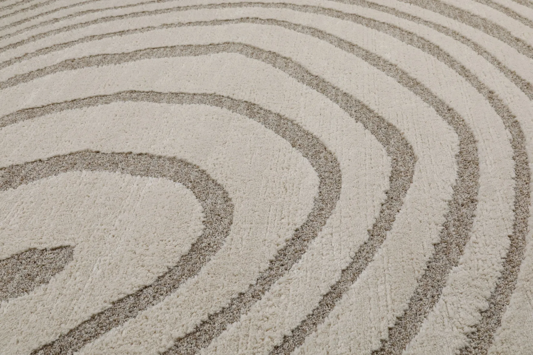 Kurzflor Teppich Creme Beige "Björn" WECONhome