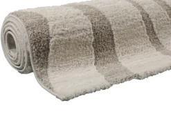 Kurzflor Teppich Creme Beige