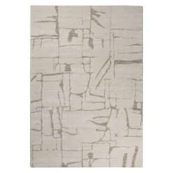 Kurzflor Teppich Creme Beige "Nils" WECONhome