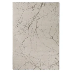 Kurzflor Teppich Creme Beige
