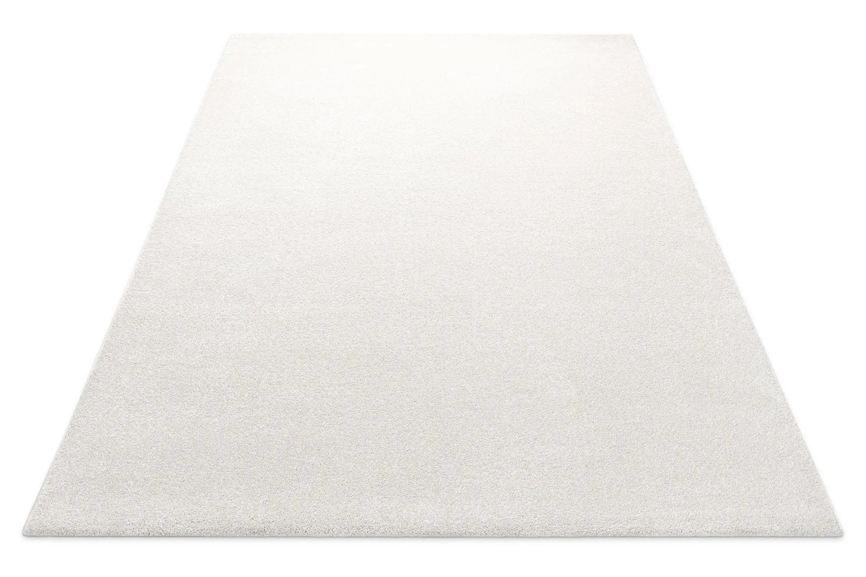Kurzflorteppich Creme Weiß "Freja" WECONhome Basics