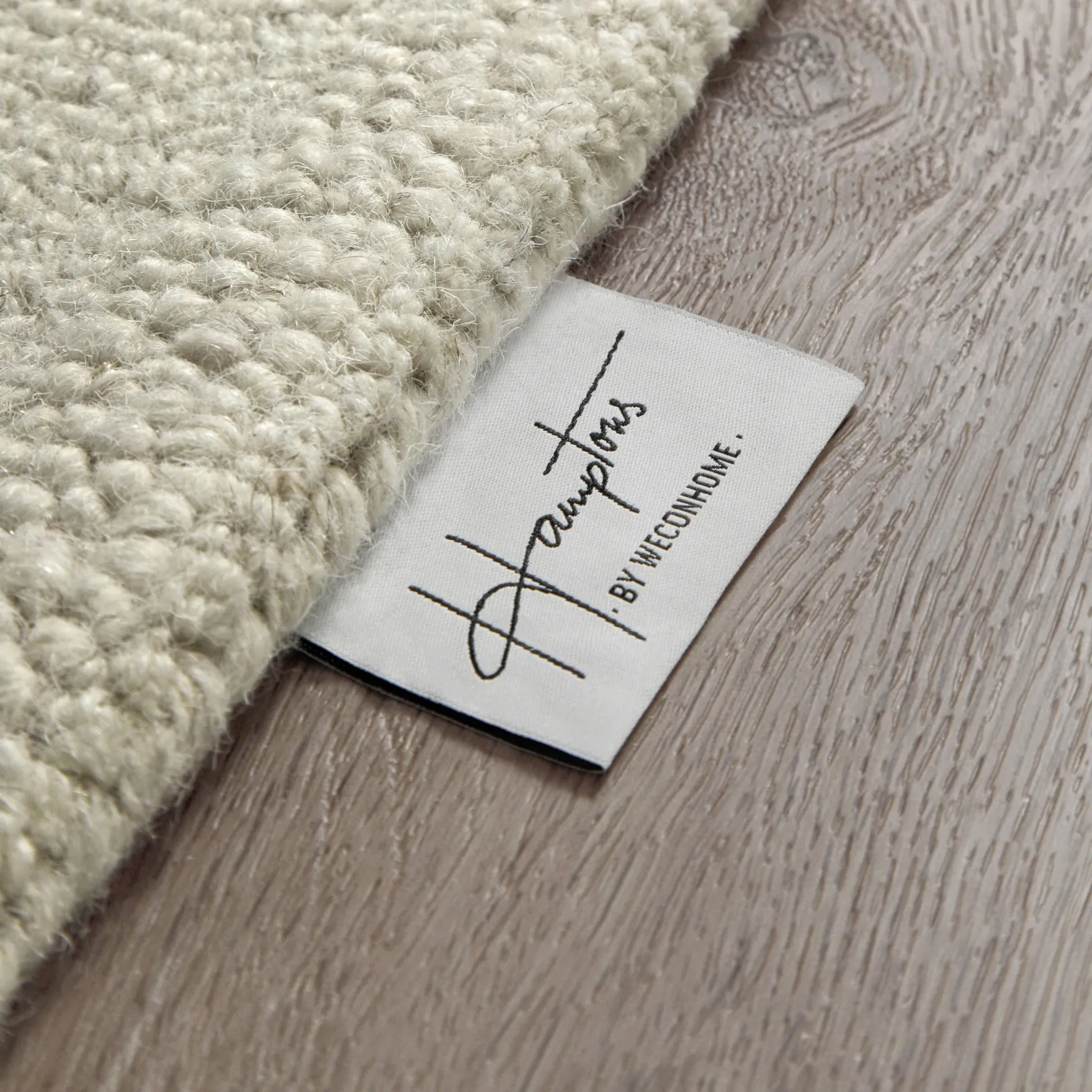 Kurzflor Teppich Creme Weiß "Hamptons THIRTYTWO" WECONhome