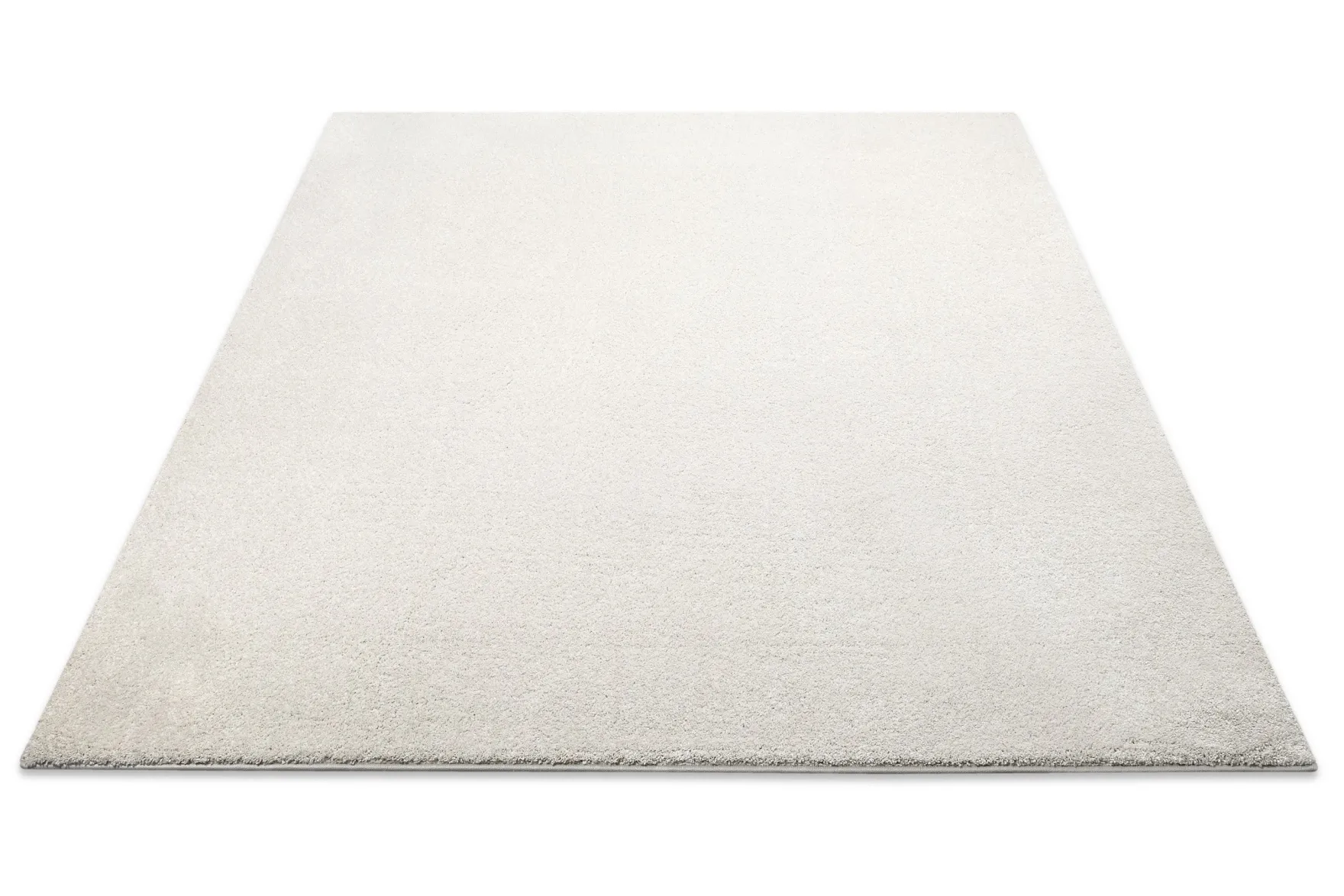 Kurzflorteppich Creme Weiß "Nova" WECONhome Basics