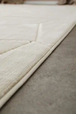 Kurzflorteppich Creme Weiß "Unplugged" WECONhome