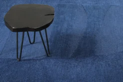 Kurzflorteppich Kobalt Blau aus Schurwolle "Dodo" WECONhome