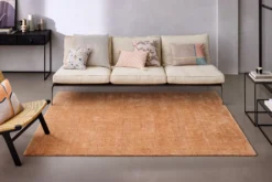 Kurzflor Teppich Kupfer Braun "Seattle" WECONhome