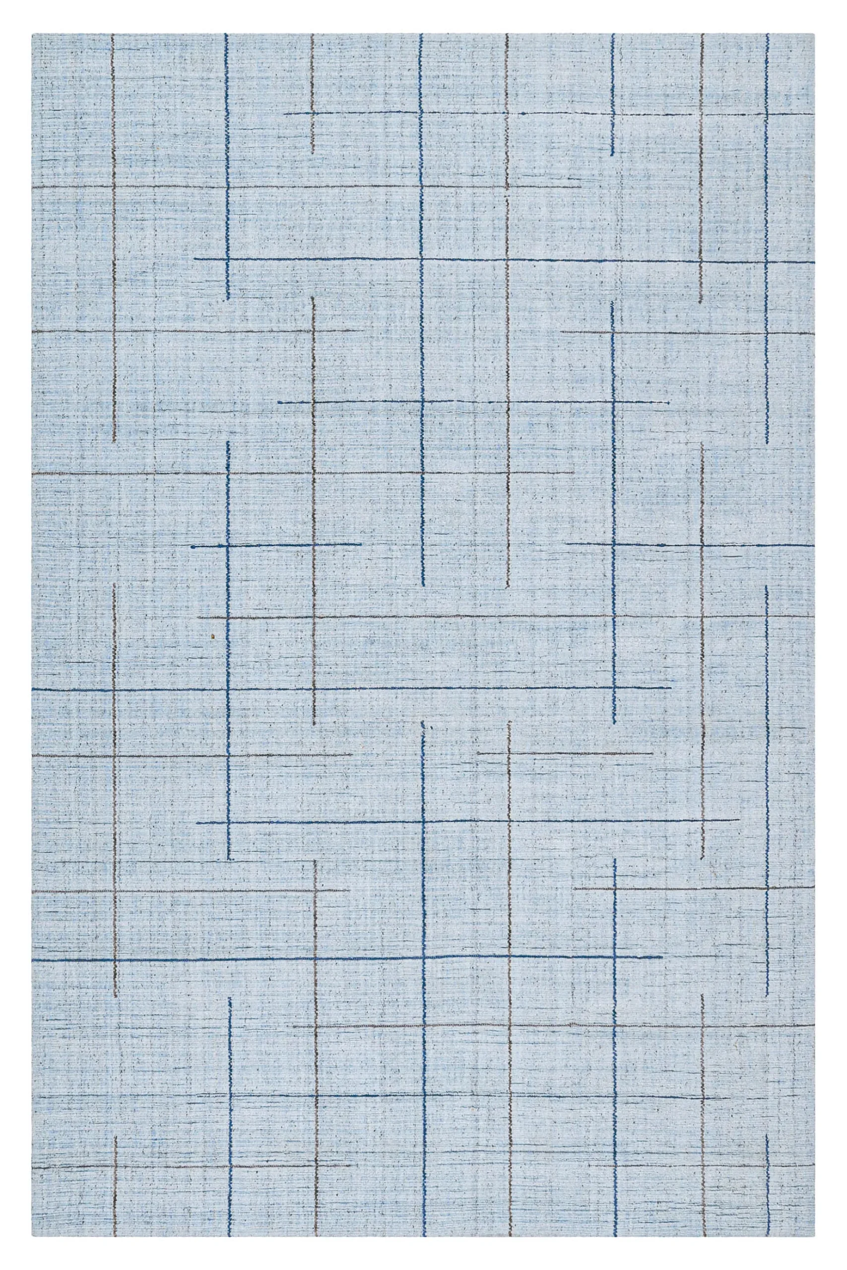 Kurzflor Teppich Licht Blau "Milly" WECONhome
